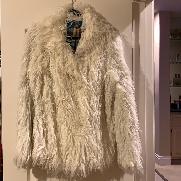 Free People Jackets & Blazers - Faux fur free people jacket!!